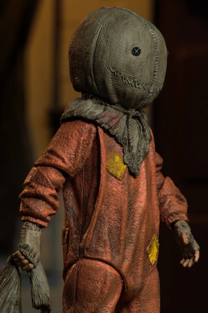 Trick R Treat Сэм одет в сумку и леденец Хэллоуин 2007 классический фильм NECA фигурка игрушка кукла подарок на Рождество