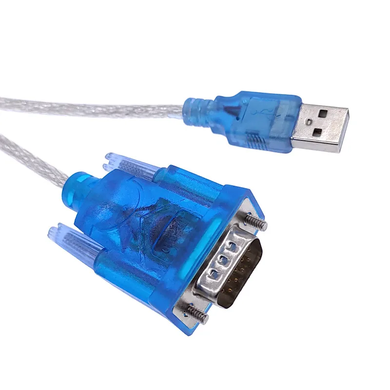Фото CH340 USB к RS232 последовательный порт 9-контактный кабель DB9 последовательный COM-порт адаптер конвертер Поддержка порта Windows 7 коннектор №3
