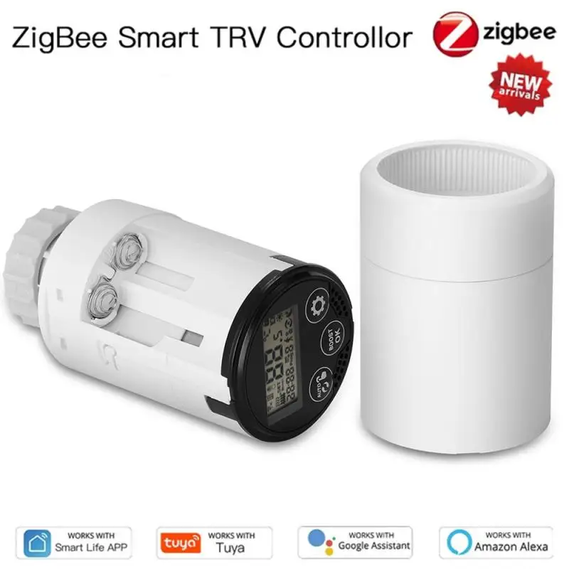 

Термостат Tuya ZigBee программируемый с поддержкой Alexa и голосовым управлением