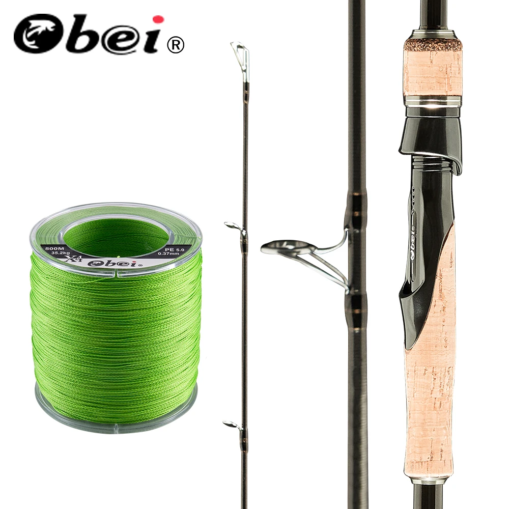 Obei HURRICANE 1 8 2 4 43 м Baitcast fFshing Rod дорожный ультра светильник для литья спиннинга 5g 40 г