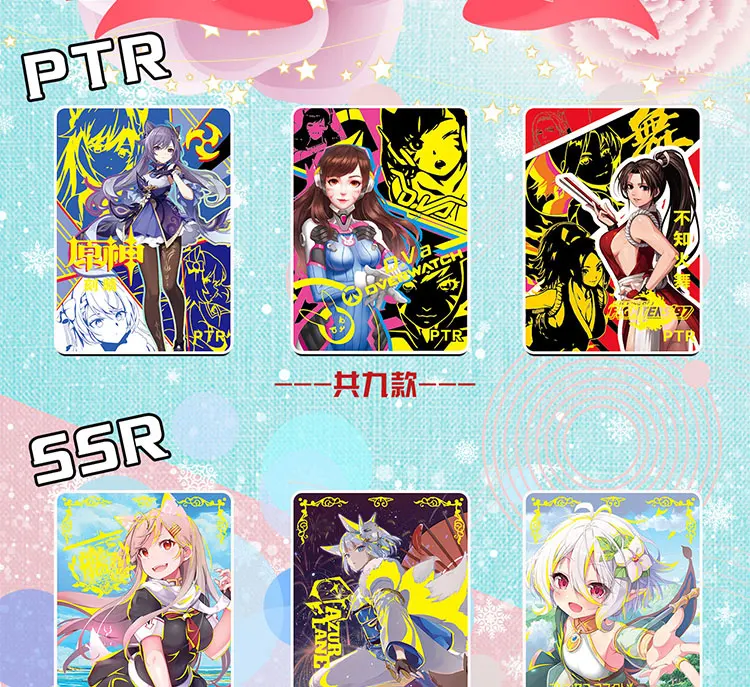 Tarjetas de colecci&oacute;n de diosa Story para ni&ntilde;os, juego de mesa, regalo de cumplea&ntilde;os, juguetes para Familia y Navidad-3