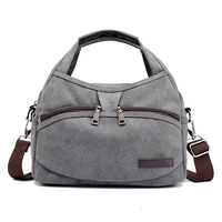 canvas handbag 2021 new fashion commuter bag joker messenger bag casual shoulder bag women