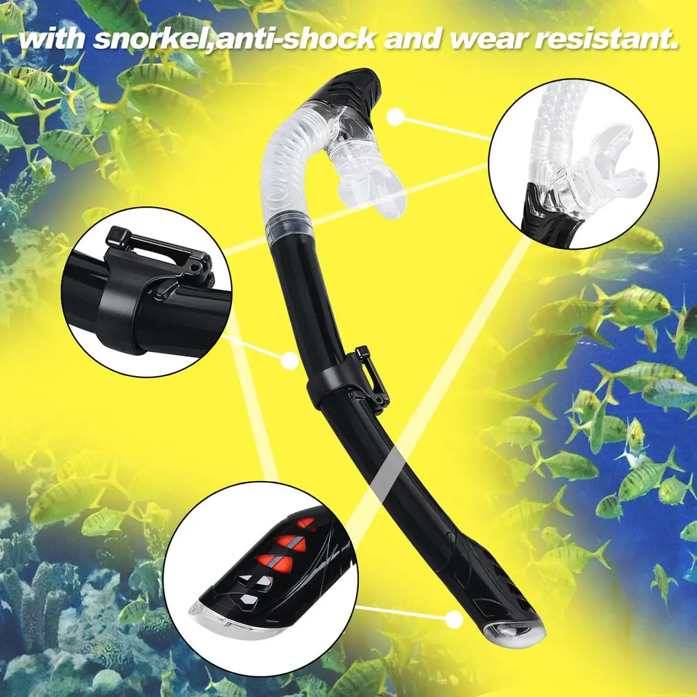 Силиконовый Набор для подводного плавания взрослых маска очки дыхательная