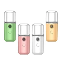 usb mini nano sprayer facial vaporizer nebulizer cooling face steamer machine humidifier hydrating anti aging wrinkle beauty