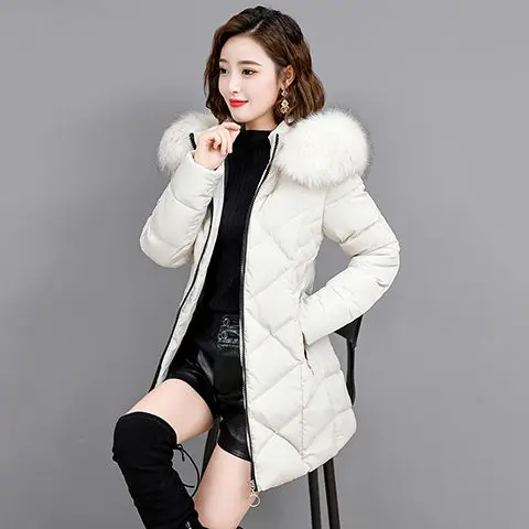 Женская парка на утином пуху длинная Сверхлегкая куртка с капюшоном и