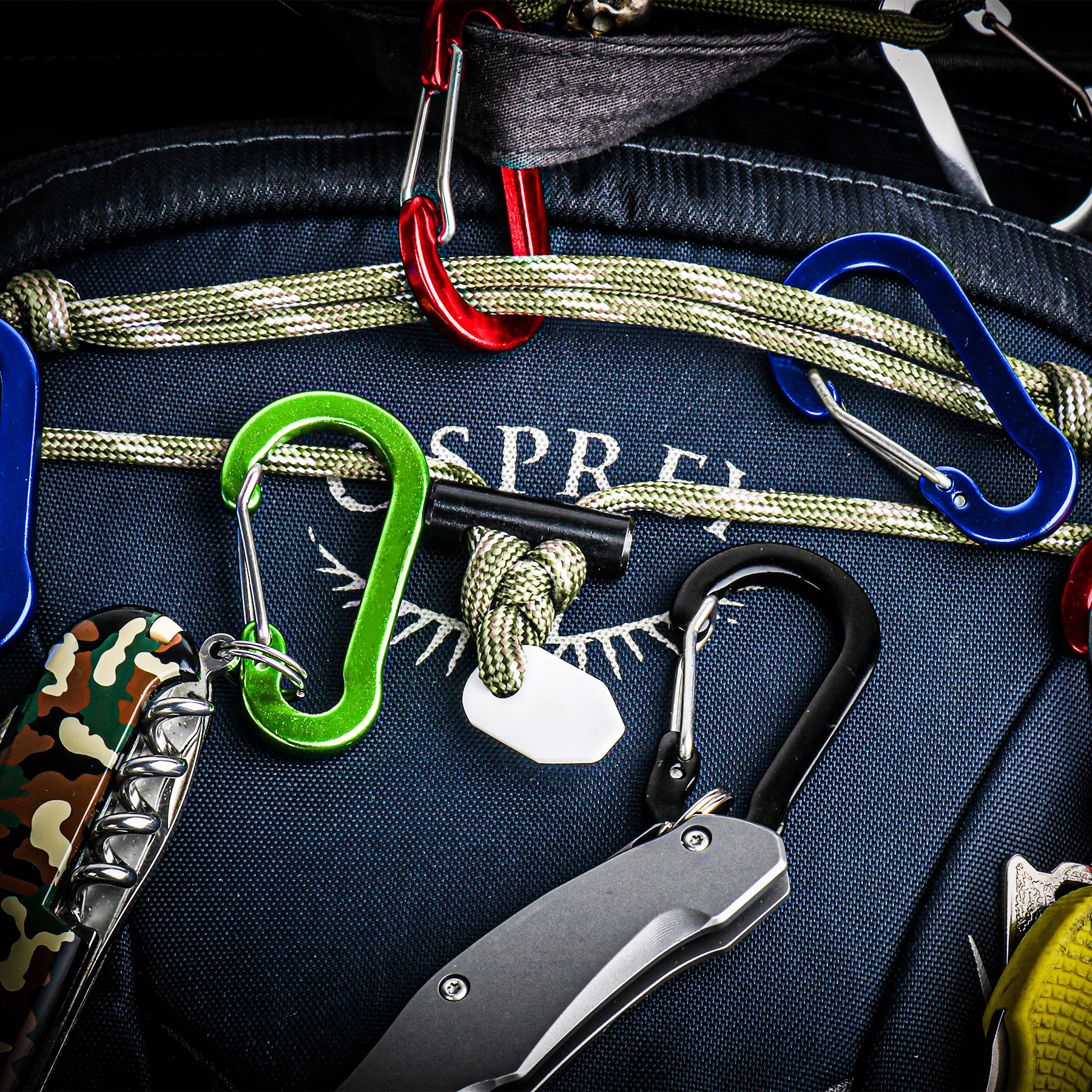 Маленький размер 5 см карабин зажим крючок Брелок для кемпинга походов