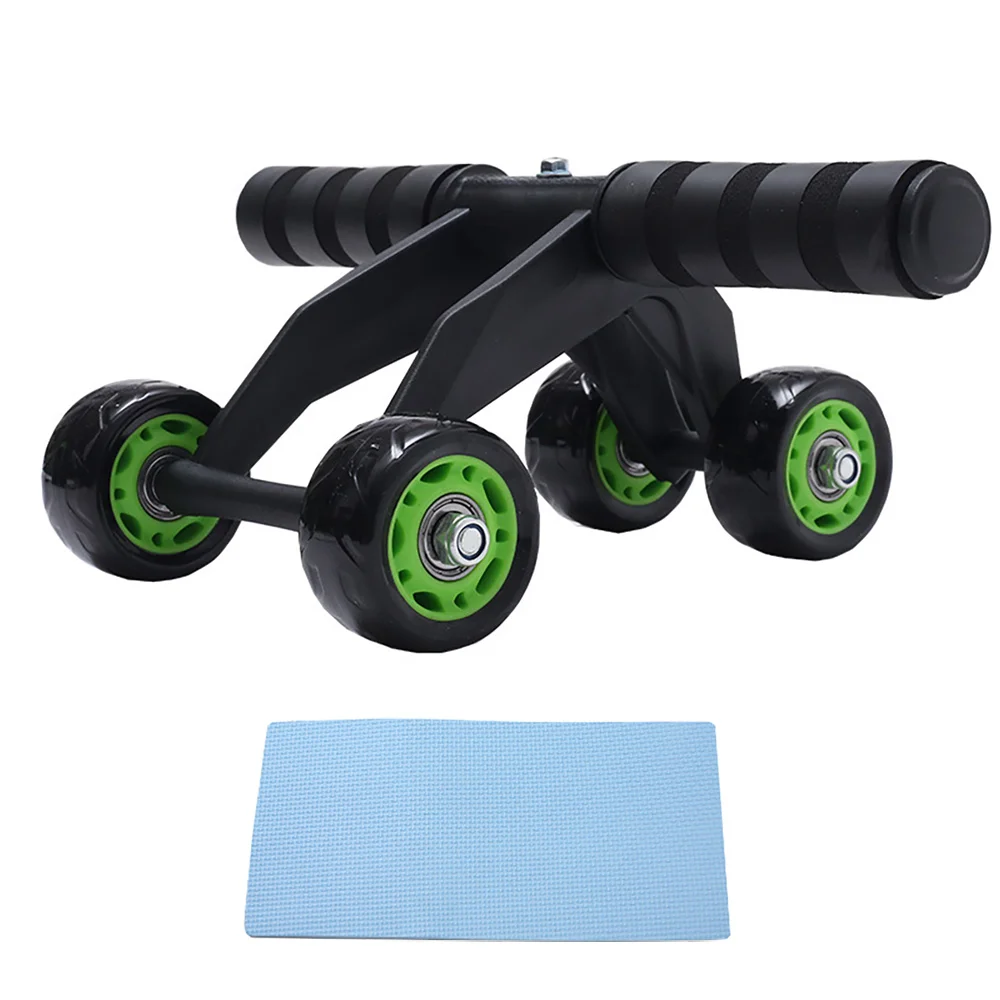 

Muscle Training Wear Resistant Shaping Gym Strength Fitness Abdominal Wheel Exercise Foldable Home Space Saving Sweat Absorb