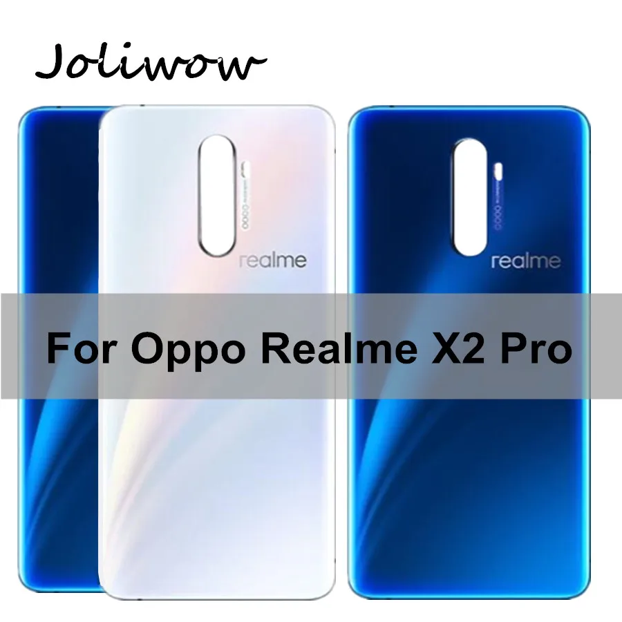 

6.5" For Oppo realme X2 Pro Battery Cover Door Housing case Glass cover for Realme X2 Pro RMX1931 Back Battery Cover