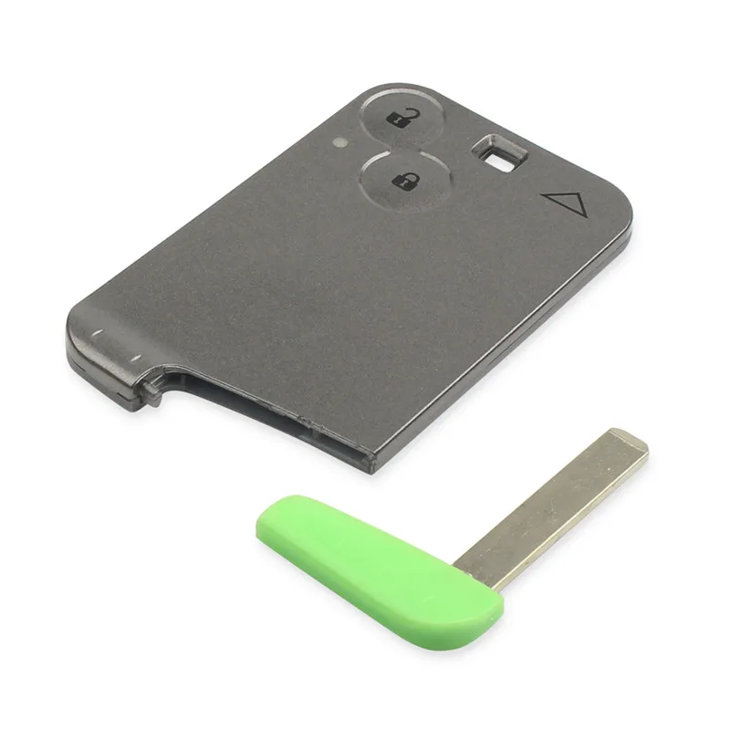 2 Button Replacement Remote Key Card Shell Case Smart With Blade For Renualt Laguna | Автомобили и мотоциклы
