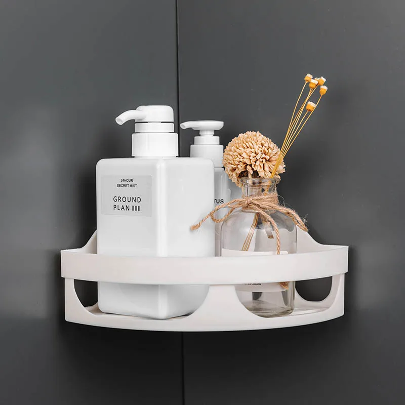 1 шт. присоска угловая полка для душа ванная комната кухня настенное крепление
