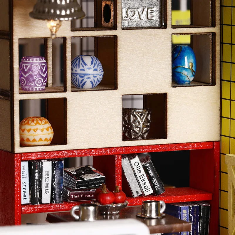 Новый DIY Домик ручной работы кукольный дом Досуг Праздничная модель коттеджа