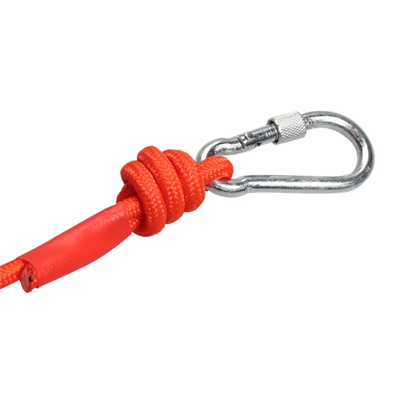 10-30M Outdoor Emergency Climbing Rope Wear Resistant Safety Camping Hiking Rescue 6-8 Mm Accessory Tool with Hook | Спорт и