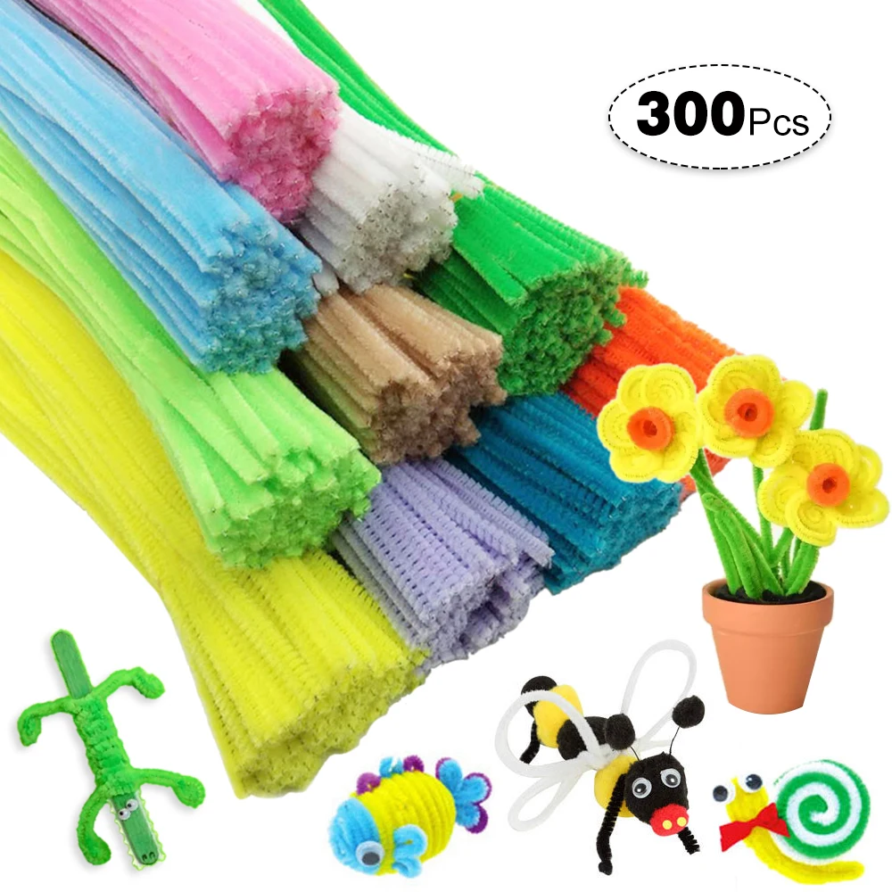 300 шт. Разноцветные детские развивающие игрушки сделай сам плюшевые для