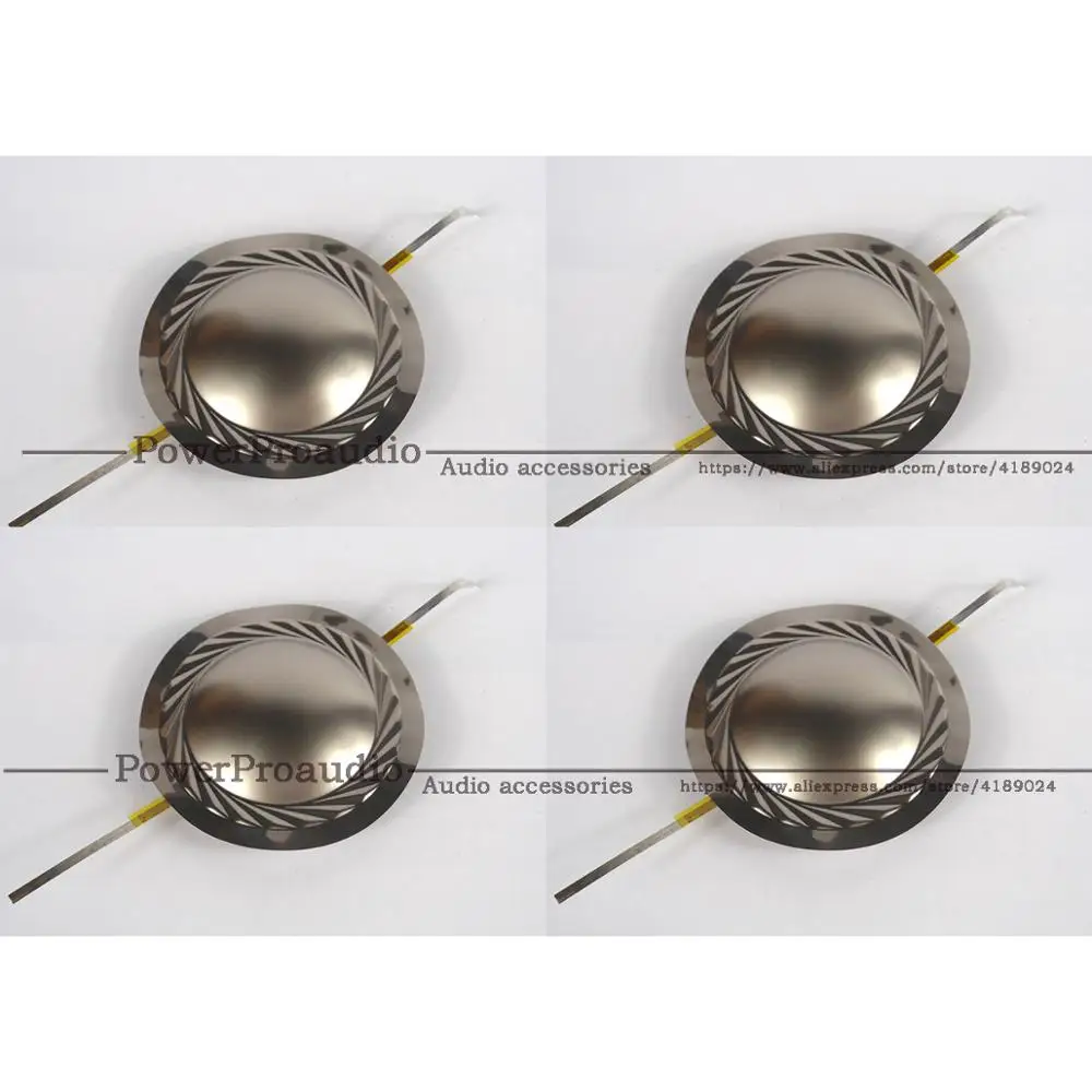 4 шт. Голосовая катушка ID: 39 мм Высокое качество титановый сплав диафрагма 8 Ом