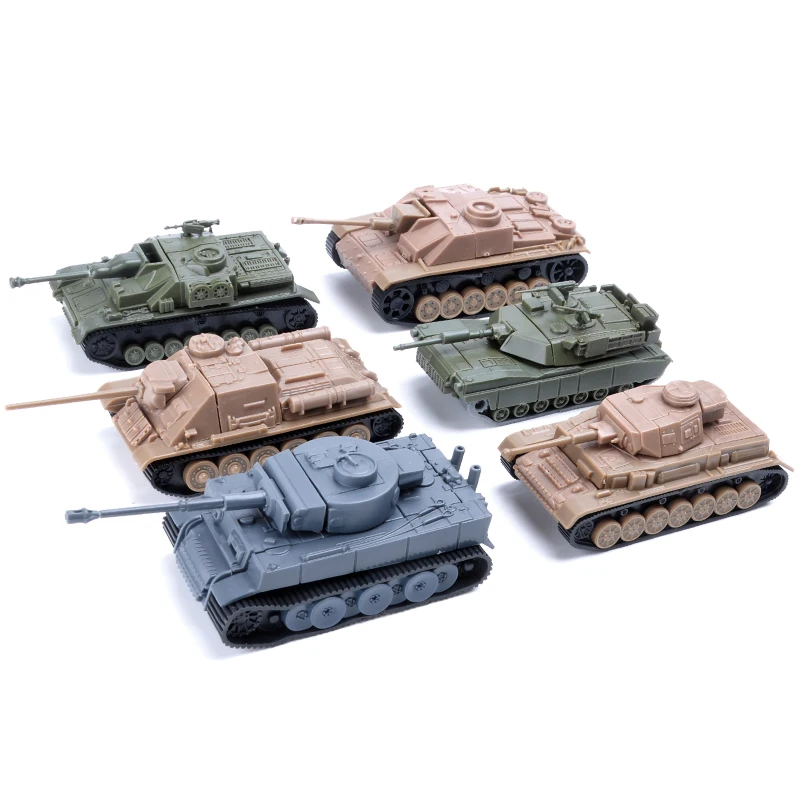 4D Танк модель собрать Вторую мировую войну бак Germay Тигр США M1A2 Su 100 Ger NO4 майки