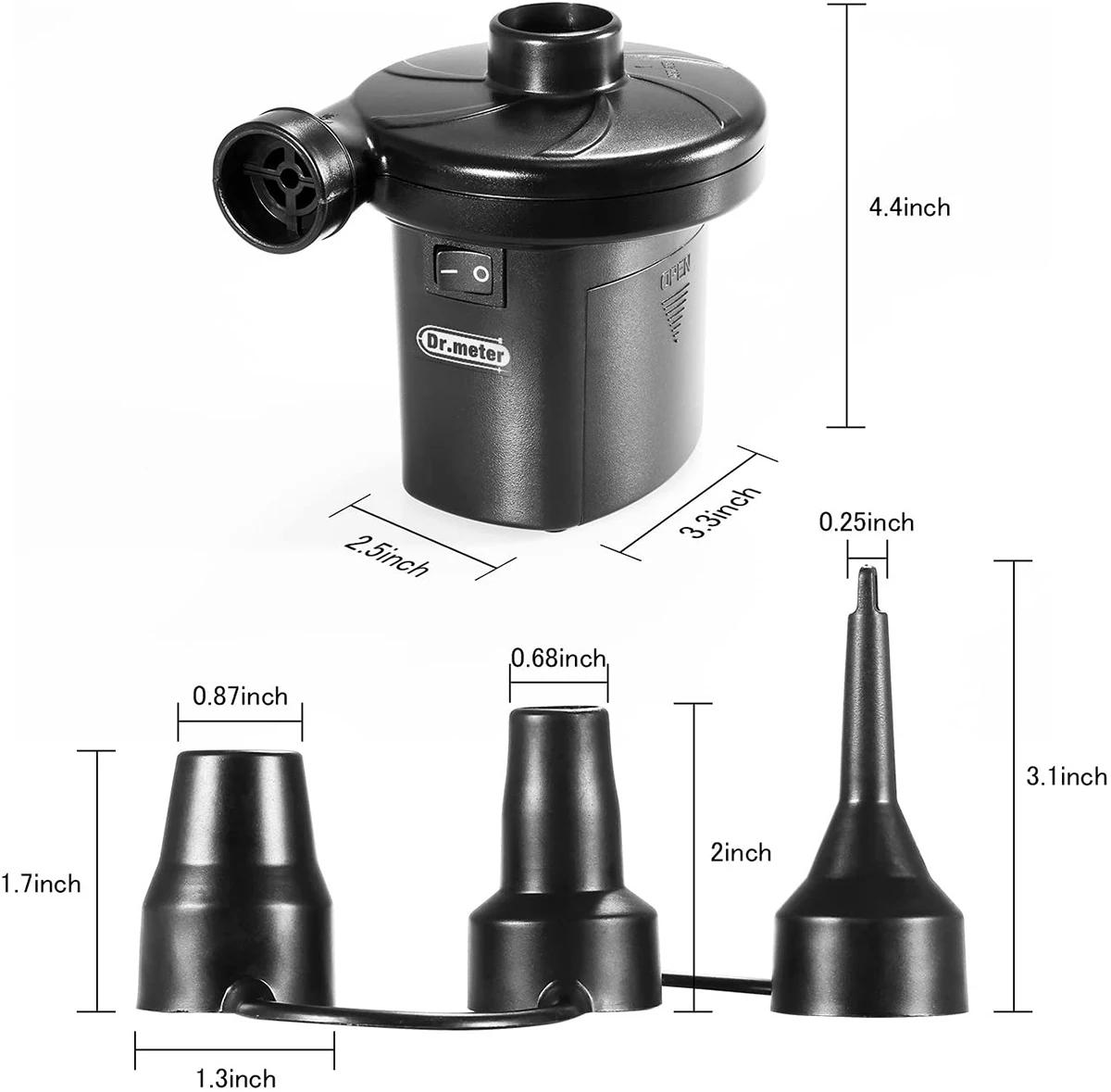 

Electric Air Pump Car Compressor Pump Fast Air Filling Inflator Blower Inflatable Deflates Pump For Car Mattress Swimming Pool