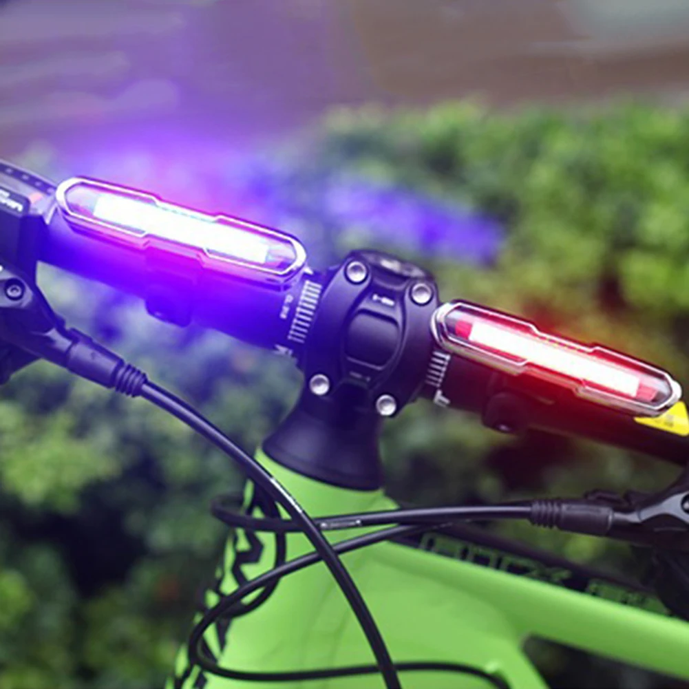 

15LM Bicycle Rear Safe Warning Lamp Taillight Cycling Equipment COB LED MTB Bike Portable Waterproof Cycling Elements