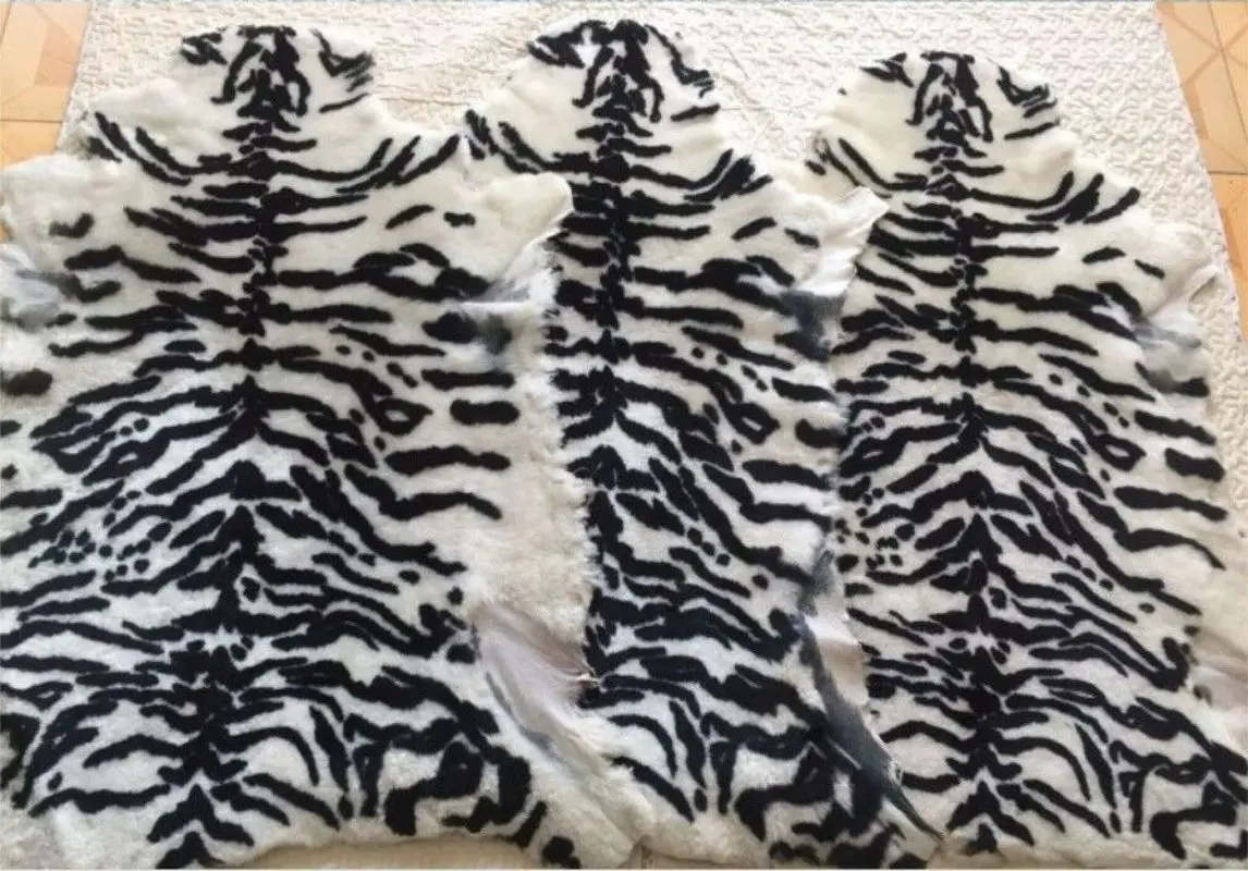 Luxury Tiger/White Tiger/Leopard Printed Rug Super Soft Faux Fur Throw Blanket for Living Room Bedroom Window Sofa | Дом и сад