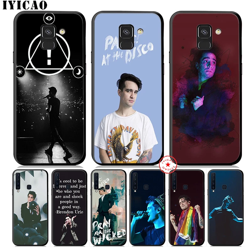 IYICAO Panic At The Disco мягкий чехол для телефона samsung Galaxy A50 A70 A60 A40 A30 A20 A10 M40 M30 M20 M10