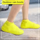 Силиконовые протекторы для обуви унисекс, водонепроницаемые ботинки, резиновые сапоги для дома, улицы, дождливых дней
