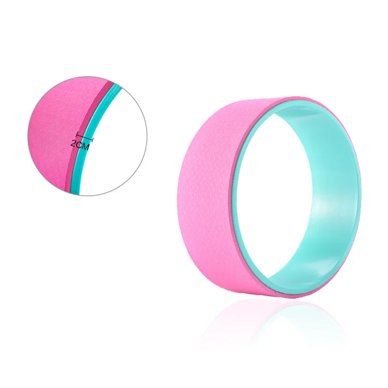Красочный круг для йоги колесо волшебное кольцо круга гимнастический тренажер