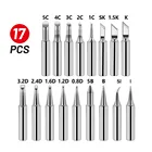 Наконечник для паяльника без свинца 900M-T, 17 шт., для паяльных станций 936 937 938 969 900M 8586 852D