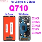 Для LG Stylo 4  Q Stylus Q710 LCD Q710CS Q710MS Q710ULS Q710ULM Q710TS ЖК-дисплей с рамкой