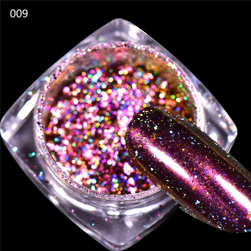BeautyBigBang, 0,1 г, 12 цветов, блестящий блеск для ногтей, Звездный дизайн ногтей, пудра для маникюра Кончиков Ногтей, украшения, хромированная пудра для ногтей