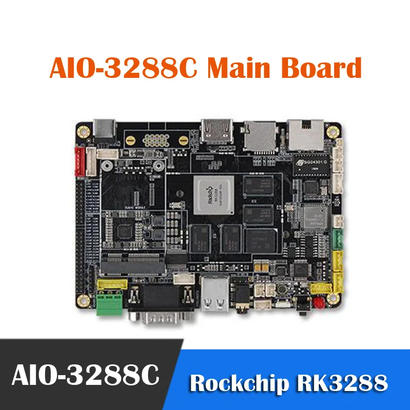 AIO-3288C Single Board Computer RK3288 Quad-Core Cortex-A17/Android 5.1/Linux/2GB Dual-channel DDR3 8GB eMMC