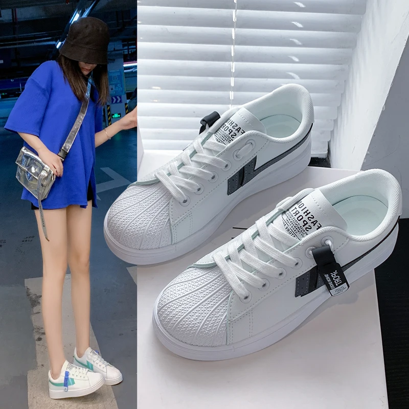 

Ins fashion breathable small white shoes women's 2021 summer new casual board shoes women's fashion shoes Korean style