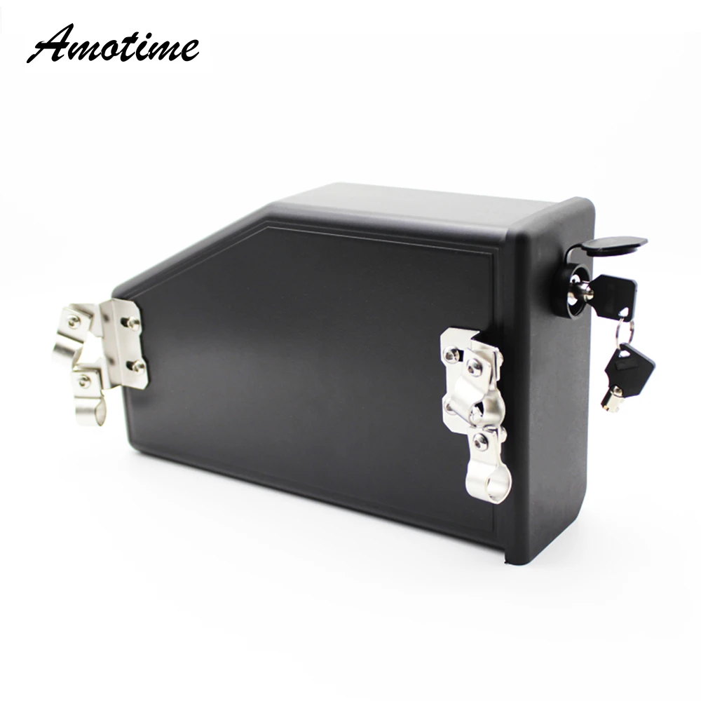 Ящик для инструментов мотоциклов 5 литров левая сторона заблокированный чехол