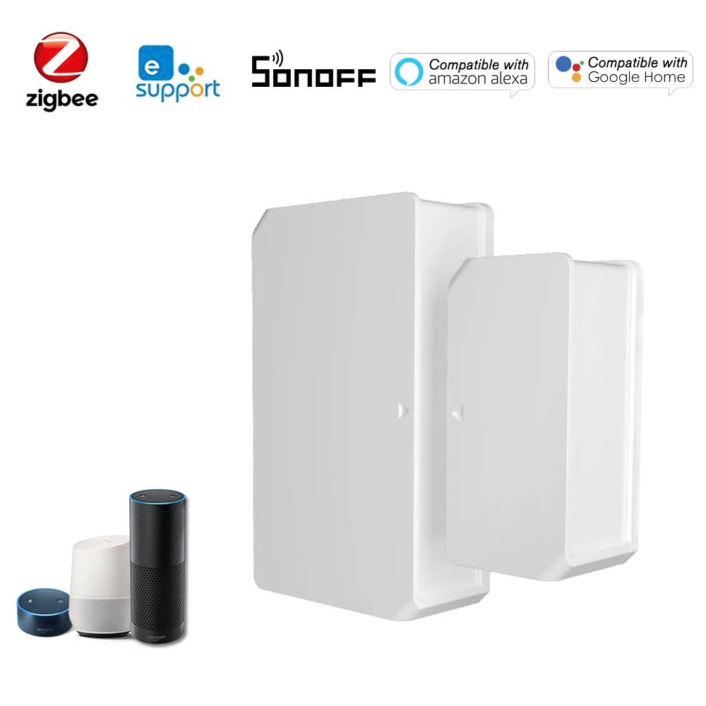 SONOFF SNZB 04 ZigBee Беспроводной датчик сигнализации для окна двери Беспроводная
