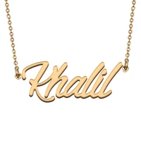 khalil custom name necklace customized pendant choker personalized jewelry gift for women girls friend christmas present