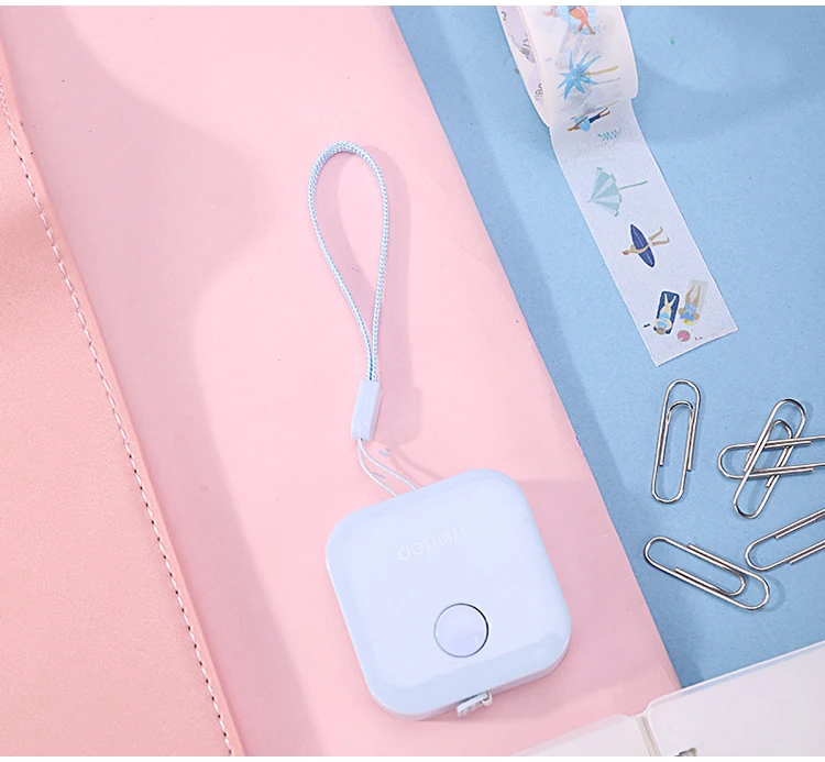 Lovely Candy Color Ruler Cute Macaron Tape Measure Box Portable Fashion Design School Office Rulers Stationery Supplies