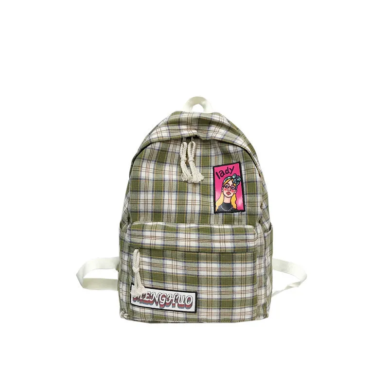 

2019 Female High Quality Canvas Travel Backpack Women Mochila Feminina Sac A Dos Back Pack School Bags For Teenage Girl Rucksack