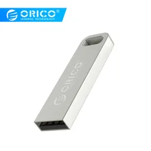 ORICO металлическая USB флеш-накопитель 64 ГБ 32 ГБ 16 ГБ флеш-накопитель с флеш-накопителем USB2.0 USB флешка водонепроницаемый металлический серебристый Memoria флеш-накопитель Memoria CEL