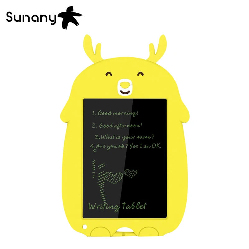Мультяшный ЖК-планшет для рисования Sunany 8 5 дюйма электронный блокнот письма