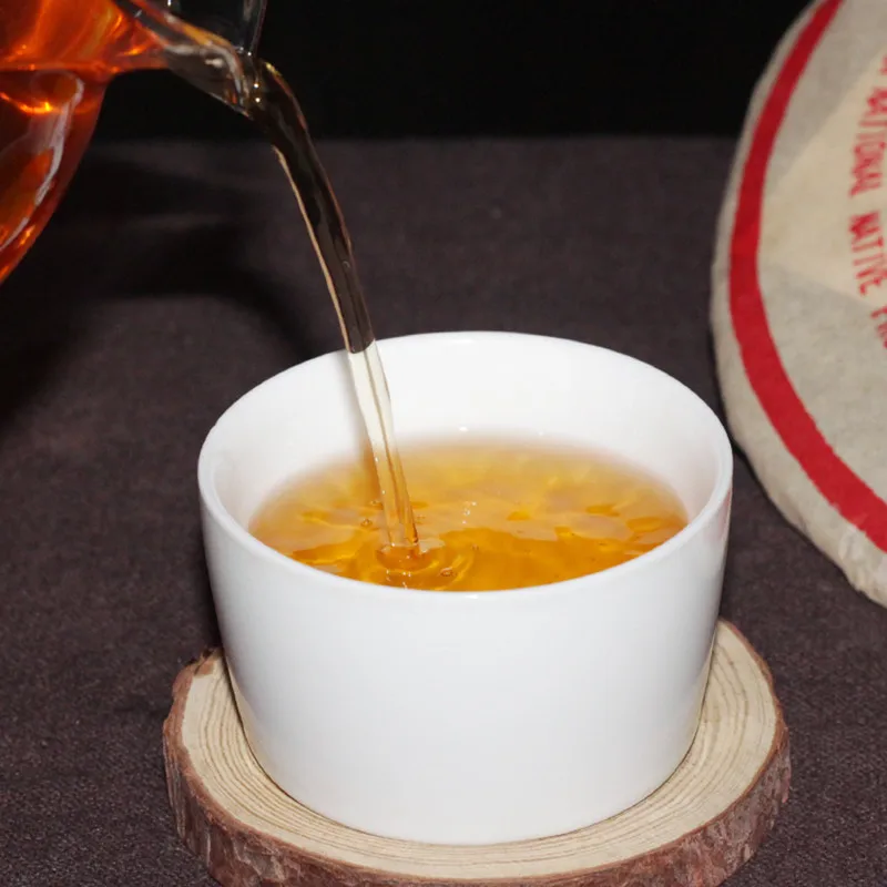 Zhong Cha Сделано в 2003 Pu-erh Raw Sheng здоровая потеря веса чай CNNP | Дом и сад