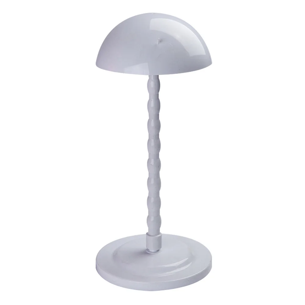 1PC Solid Color Wig Stands Plastic Hat Display Wig Head Holders 30Cm Mannequin Head/Stand Portable Folding Plastic Wig Stand