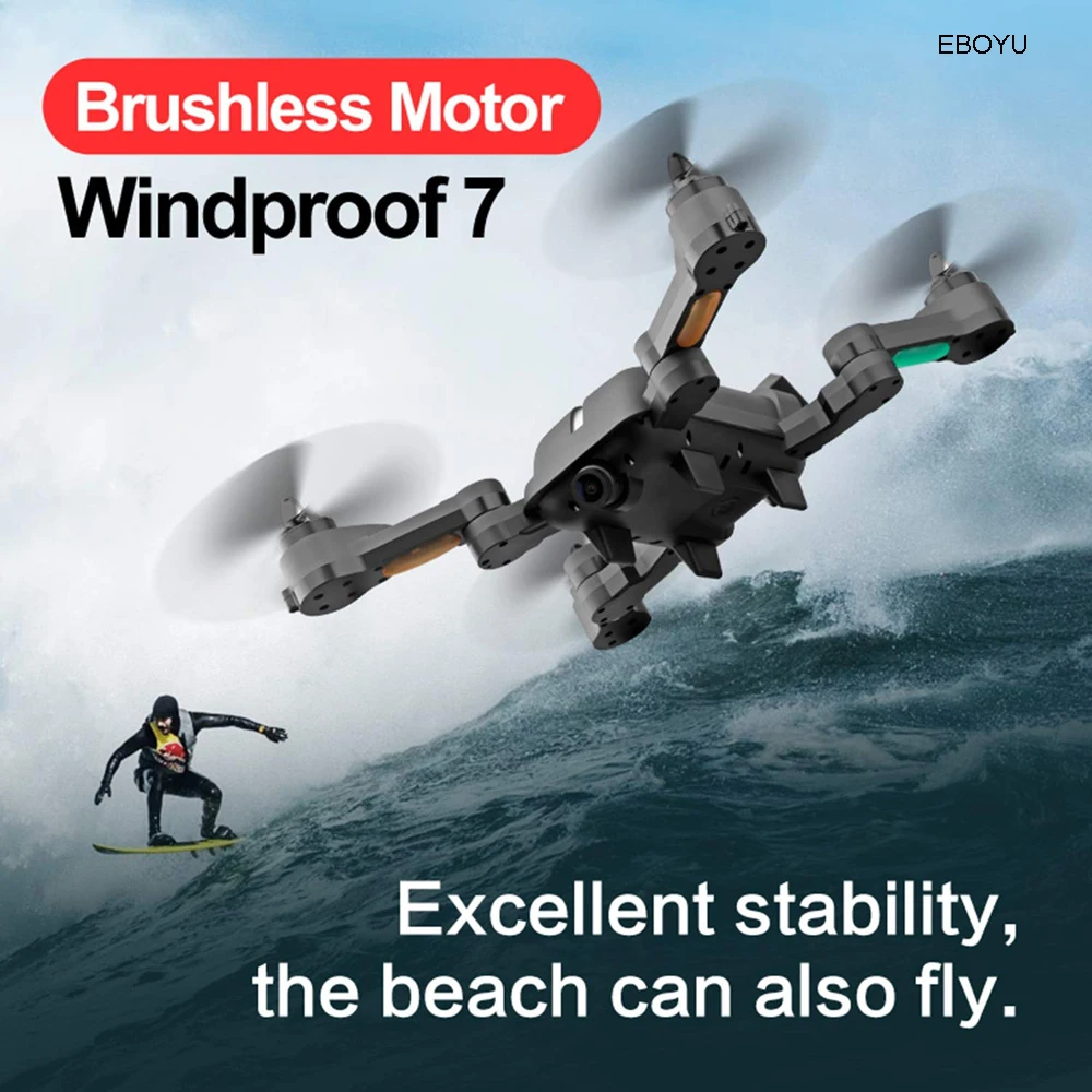 EBOYU S3 5G WiFi FPV 4K/1080P широкоугольная HD камера GPS двойной режим позиционирования