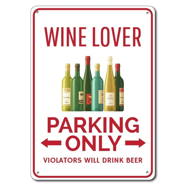 

Стояночный знак для влюбленных вина, металлический жестяной знак, декор для влюбленных вина, декор для винной бутылки, винный знак