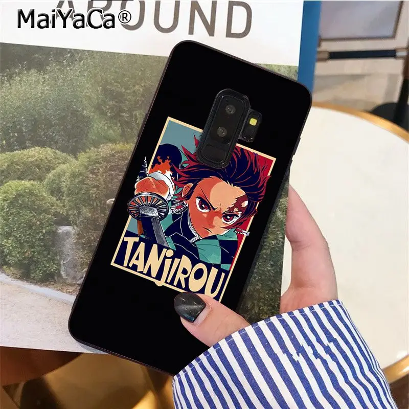 Чехол для телефона MaiYaCa Anime Demon Slayer Kimetsu no Yaiba Samsung S9 plus S5 S6 S6edge S6plus S7 S7edge S8