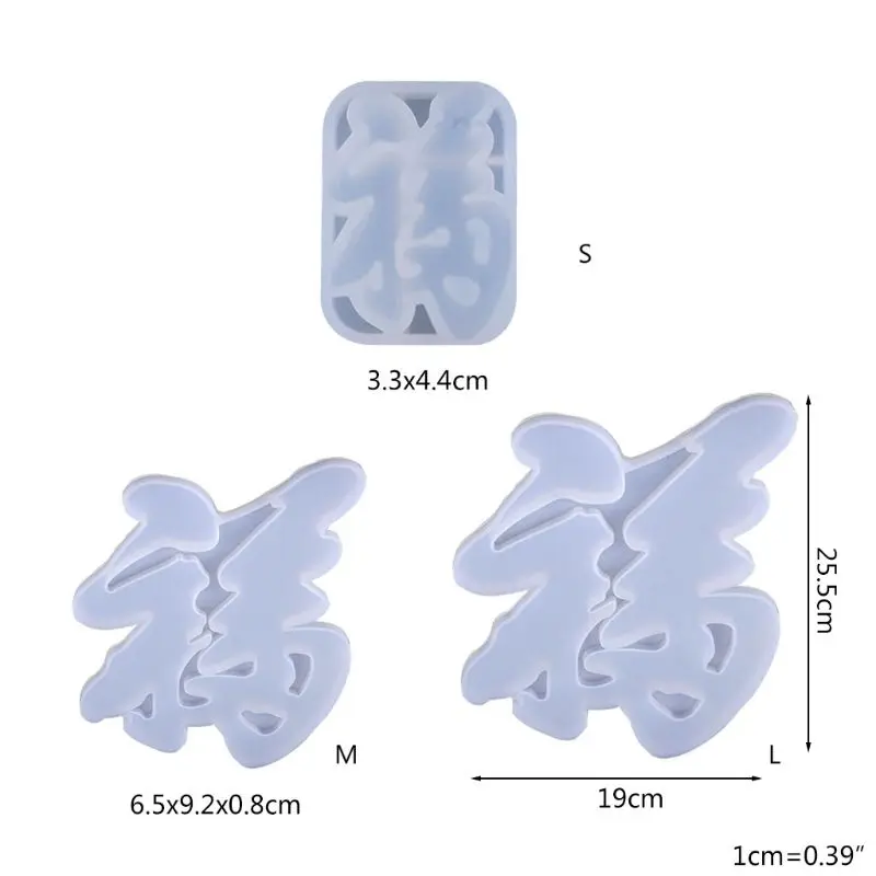 

13MC Crystal Epoxy Resin Mold Blessing Casting Silicone Mould DIY Crafts Making Tool
