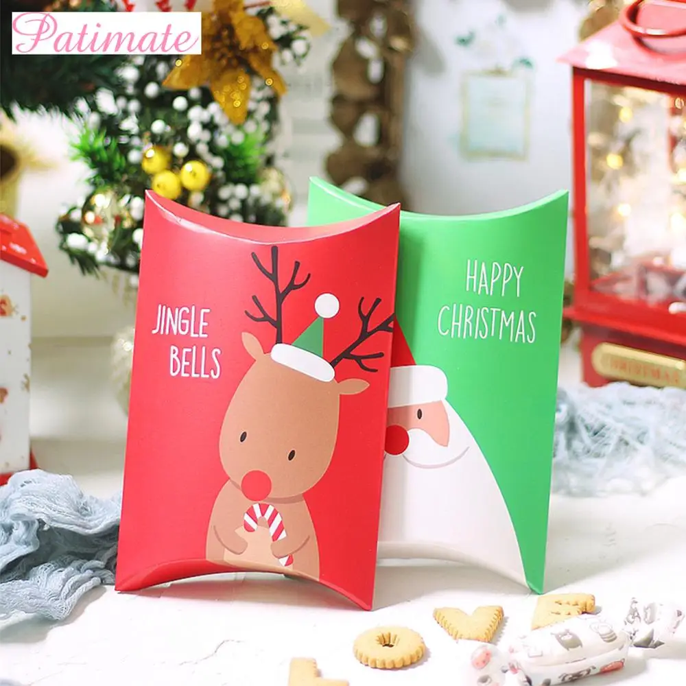 Рождественские подарочные пакеты для конфет рождественские украшения дома
