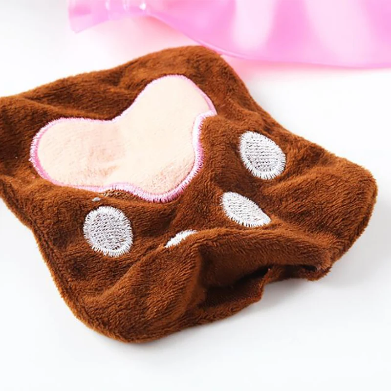 Милые Мультяшные теплые мини-грелки для рук грелки зимние девочек с карманами