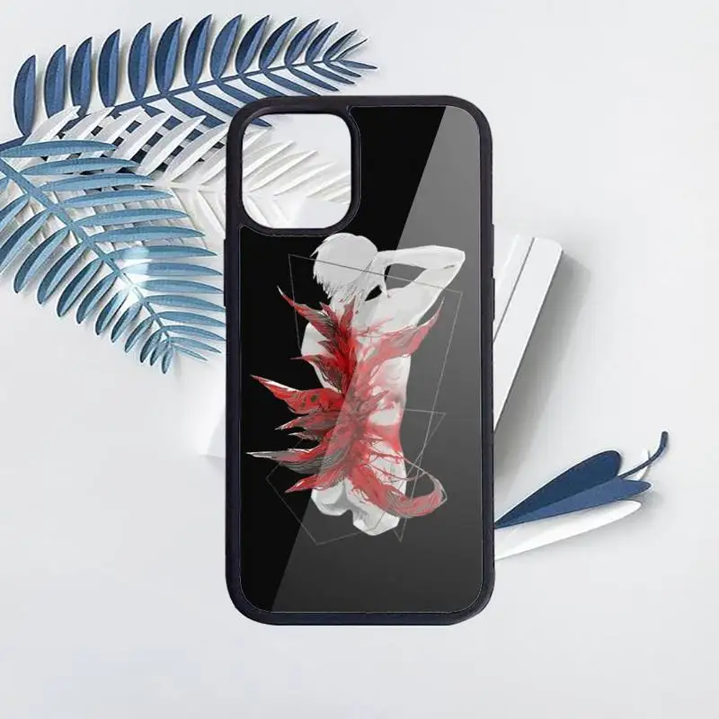

Japan anime tokyo ghoul Phone Case PC for iPhone 11 12 pro XS MAX 8 7 6 6S Plus X 5S SE 2020 XR