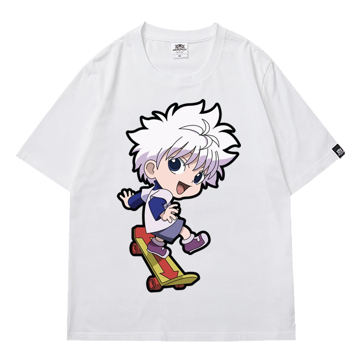 

Anime HUNTERxHUNTER Printed Female Tee Tops Short Sleeve Kawaii Women's T-shirt Harajuku Y2k Women O-neck Street Top T-shirts