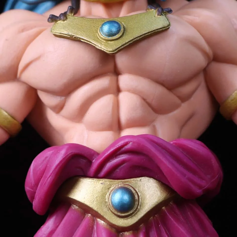 Dragon Ball Z Broli Broly Супер Saiyan стоящая версия ПВХ фигурка DBZ Goku Fighting Коллекционная модель 22 см