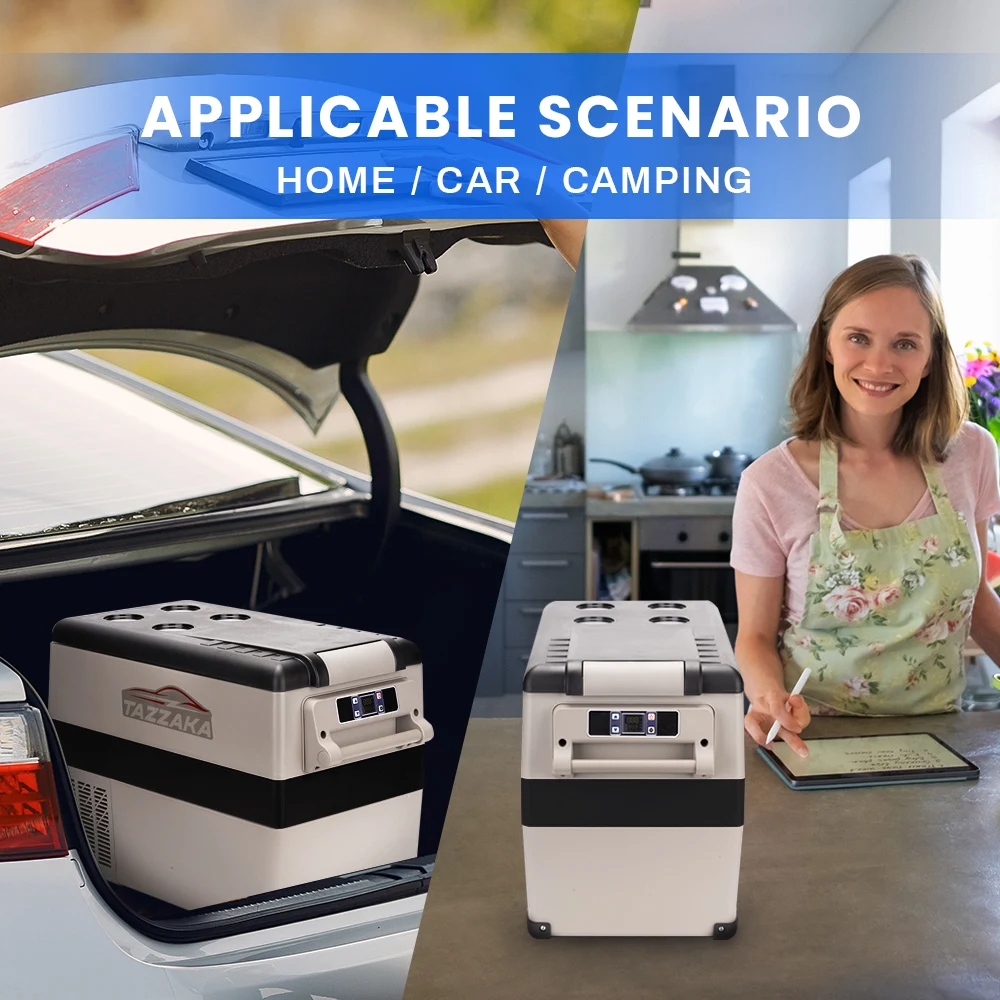 

Портативный автомобильный холодильник, 45 л, 12 В/24 В