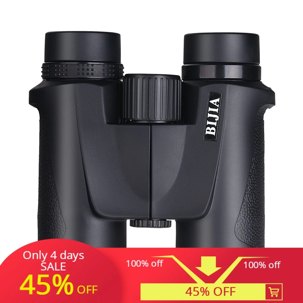 BIJIA 8x32 высококачественный Бинокль Профессиональный BAK4 призма широкоугольный